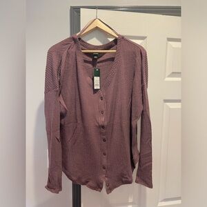 Target Waffle Knit Long Sleeve